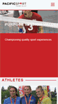 Mobile Screenshot of pacificsportfraservalley.com
